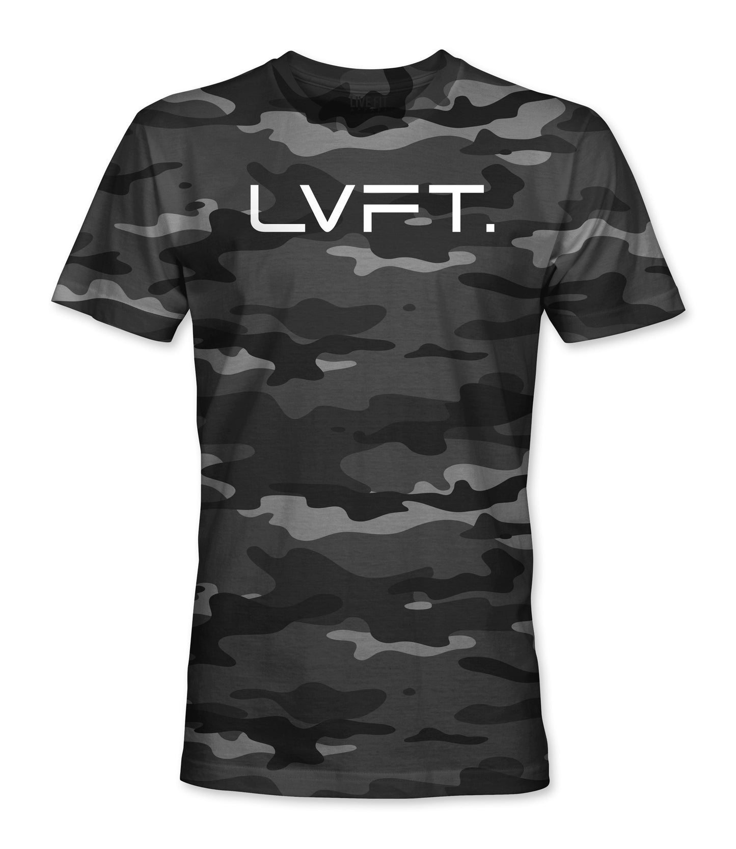 Black Camo Tee - Black